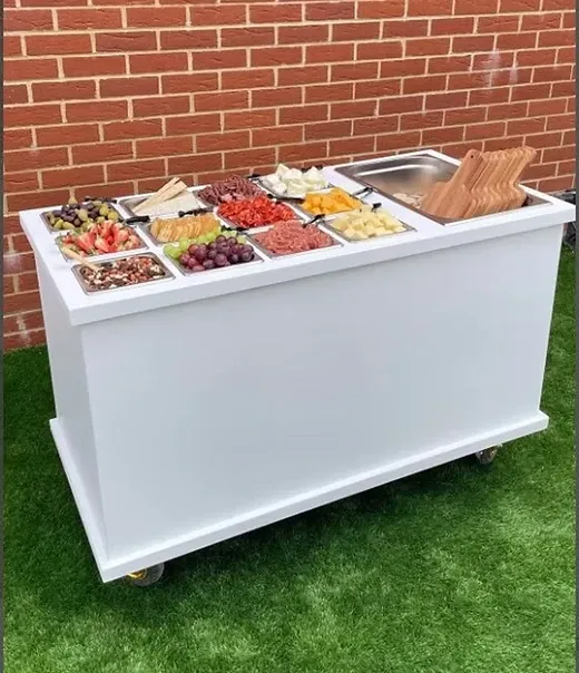 full size charcuterie cart